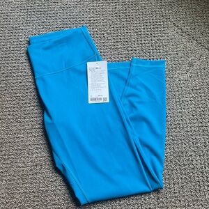 Lululemon Wunder Train HR Tight 28" in Hawaiian Blue